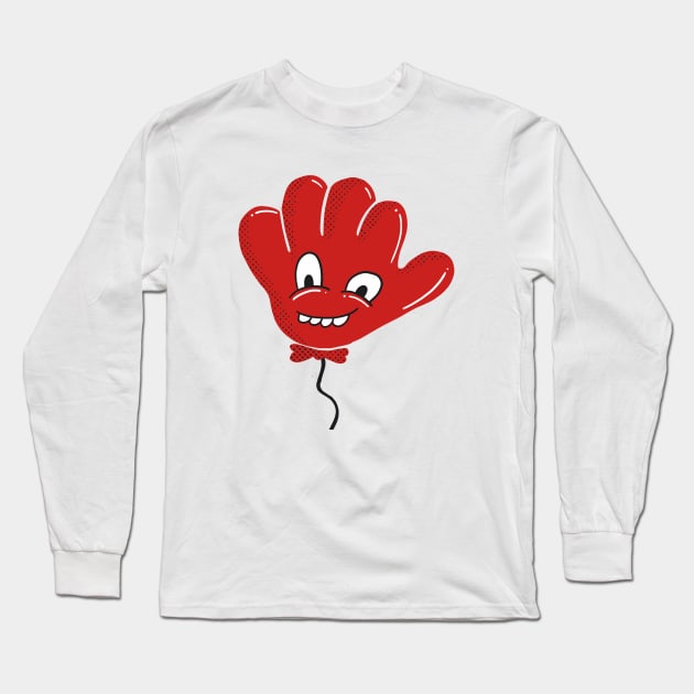 Balloon Hand Long Sleeve T-Shirt by chawlie